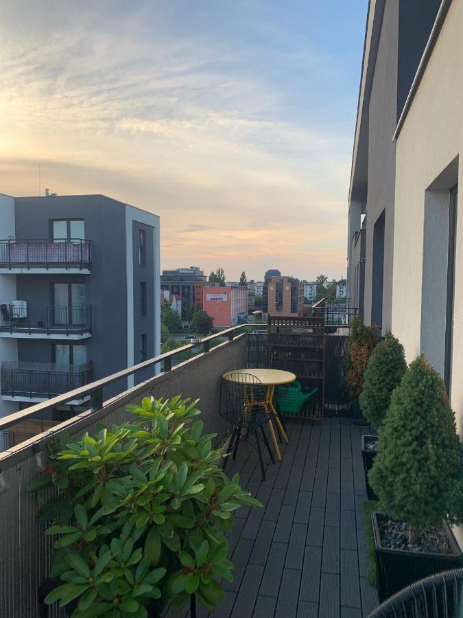 Ekskluzywny Penthouse Z Ogrodem W Centrum Lodzi Экстерьер фото